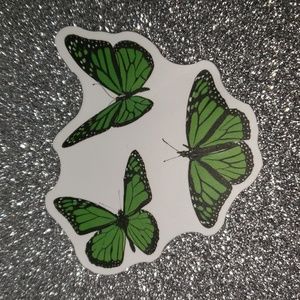 NATURE WATERPOOF Sticker Butterfly